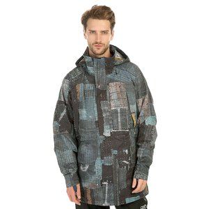 NEW $480 Burton 3L Prospect Jacket! Vaporshell Dry Ride RARE JAPANESE BORO PRINT